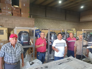 Fortalece Sagarhpa labor de pescadores con entrega de motores