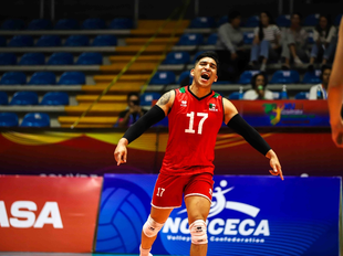 Sonorense coopera para plata de México en Panamericano de Mayores Varonil de Volibol