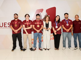 Judokas de la UES ganan medallas de oro y plata en torneo internacional en Arizona