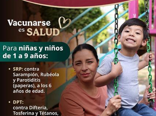 ¡Vacúnate y cuida tu salud! Gobierno de Sonora promueve la Semana Nacional de Vacunación