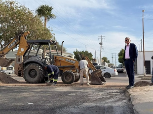 Vienen más obras para Empalme: Alcalde Luis Fuentes