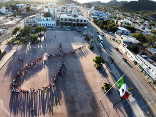 Realiza Ayuntamiento de Guaymas Caminata por el Día Internacional de la lucha contra el Cáncer de Mama
