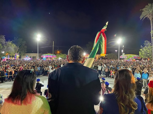 Alcalde Fuentes presentará su Primer Informe de Gobierno en el marco de las festividades patrias en Empalme