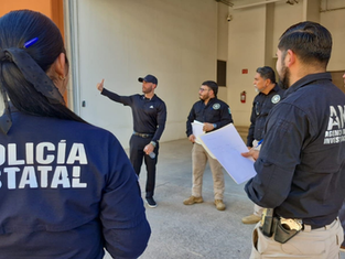 Policías Estatales reciben capacitación básica en investigación de la escena del crimen