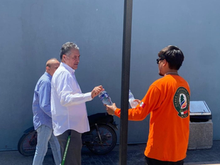 Mantiene Gobierno de Sonora acciones preventivas con entrega de agua y suero