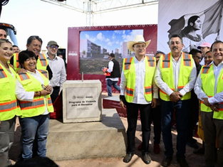 Gobernador Durazo cumple y avanza construcción de 12 mil viviendas para garantizar seguridad patrimonial a familias