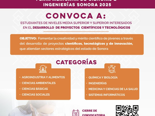 Gobierno de Sonora invita a participar en Expo Sonora de Ciencias, Tecnología y Humanidades