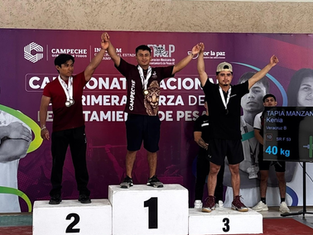 Pesistas de Sonora conquistas 11 medallas en el Campeonato Nacional de Primera Fuerza