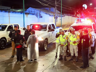 Continúa la evaluación y atención de daños tras las lluvias que deja “Raymond” en Sonora