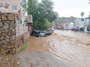 Gobierno de Sonora informa que se presentaron solo afectaciones menores por tormenta en Nogales