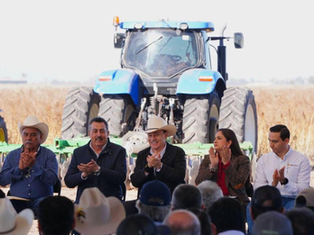 Gobernador Durazo y Presidenta Sheinbaum destinan más de 300 millones para fortalecer al campo sonorense