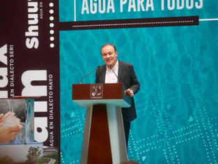 Gobernador Durazo garantiza agua en todo Sonora con más de mil obras hidráulicas del Plan Hídrico