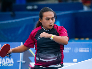 Reanudan paratletas sonorenses actividades en el Nacional con golbol y paratenis de mesa