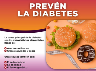 Llama Salud Sonora a reforzar la prevención y el control de la diabetes en temporada invernal