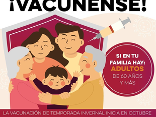 Llama Gobierno de Sonora a vacunarse contra influenza y covid-19 antes del 28 de marzo