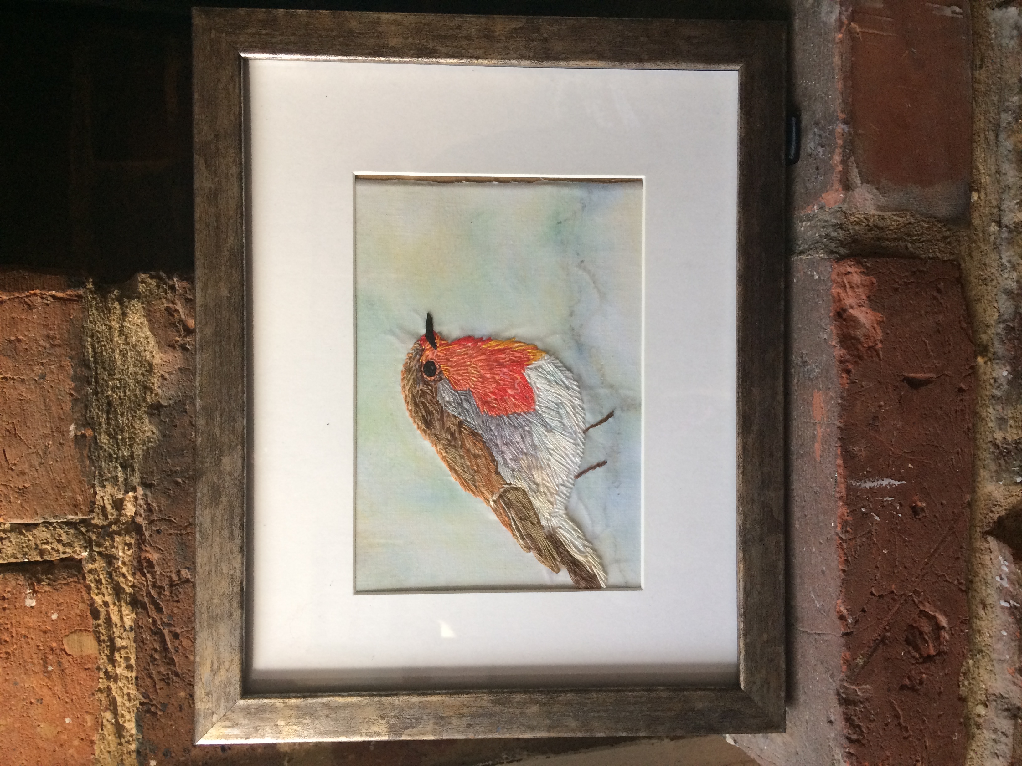 Robin in the Snow - J K Livingston