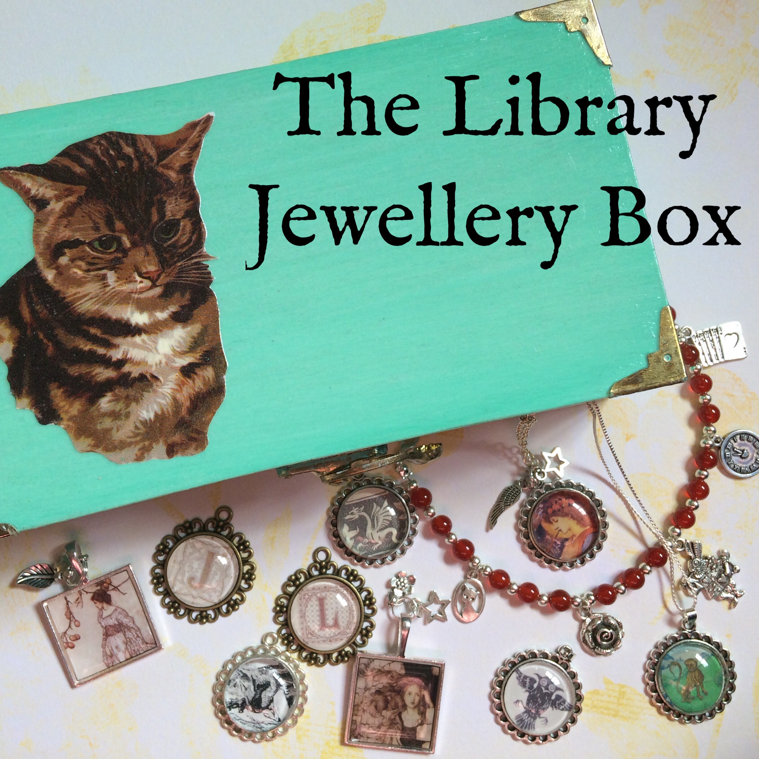 The Library Jewellery Box