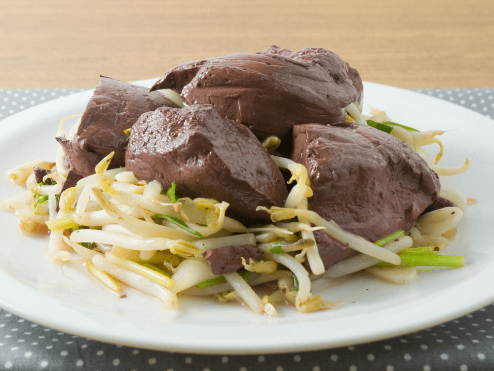 Tiết Canh Đông - Vietnamese pig's blood cake