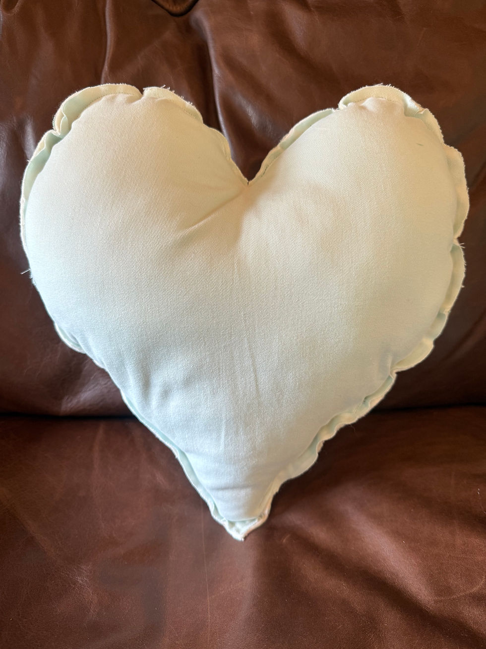 Thumbnail: Vintage Quilted Heart Accent Pillow - #01