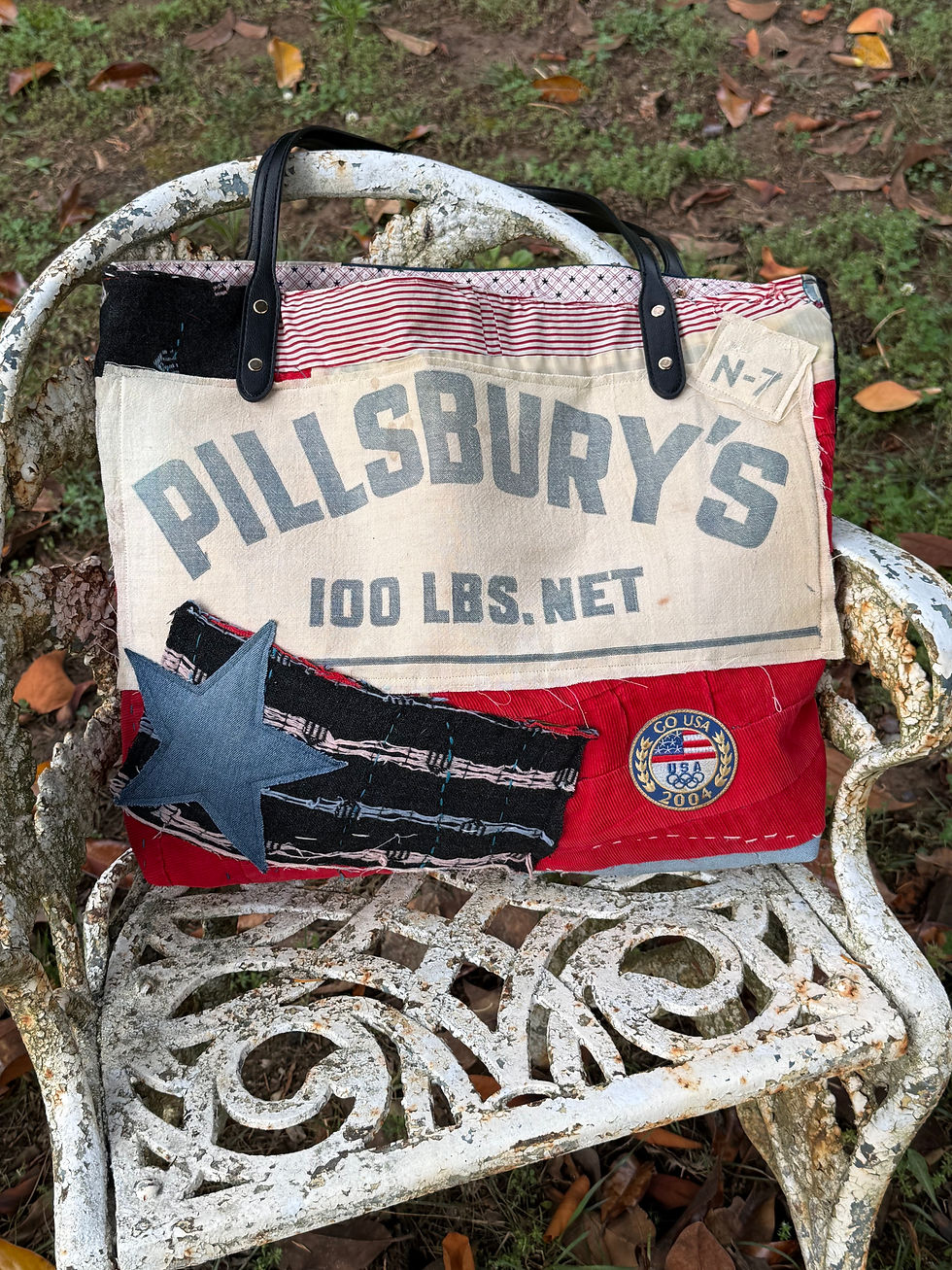Thumbnail: Lady Liberty Collection - Pillsbury Market Tote Bag