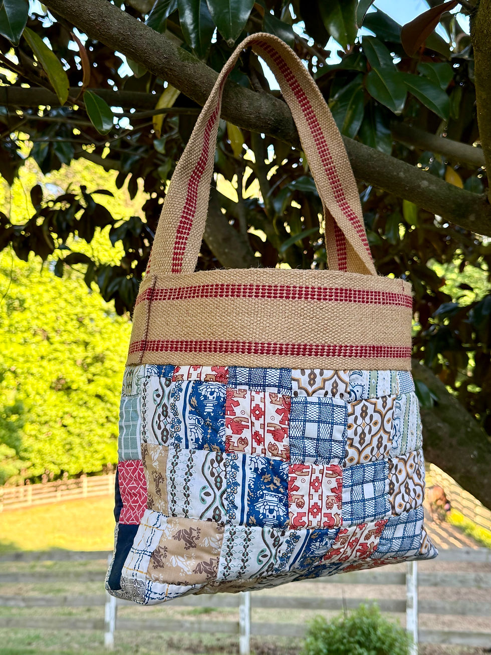 Thumbnail: Vintage Quilted Bucket Bag