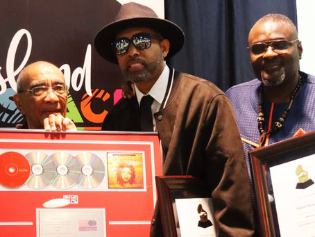 Jamaican Guitarist Robert Browne Honoured at Grammy Certificate Ceremony