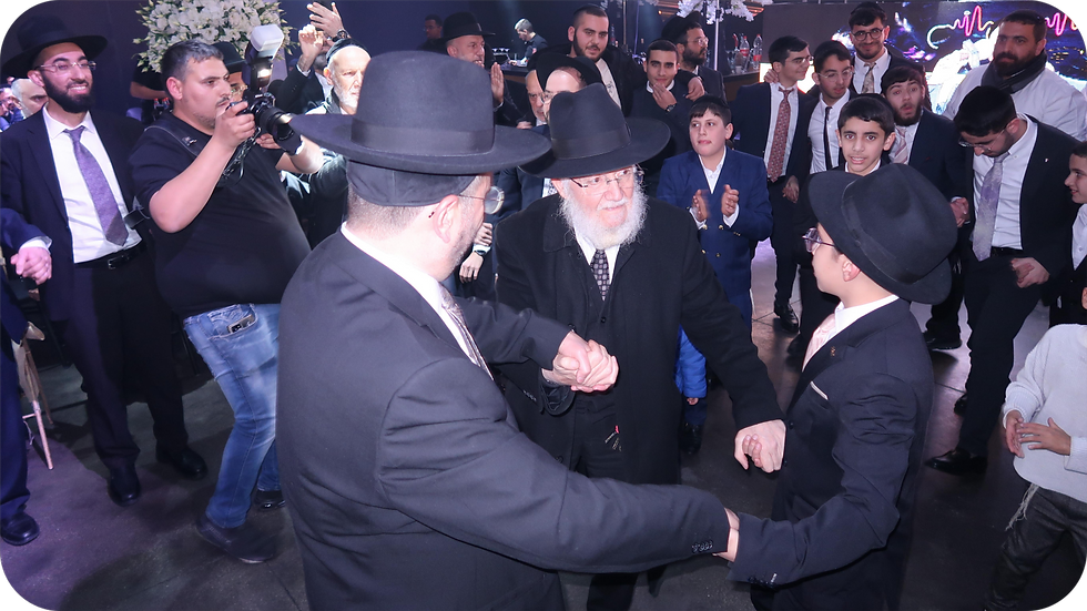 ומשפע מצוות תפילין | שמחת בר המצווה לבנו של הגר"א עמרוצי