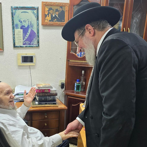 רמה קרני | מרן ראש הישיבה בברכה לגאון רבי קלמן בר