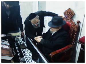 קרית מלך רב: הרב יאיר כהן ראש מוסדות לחם הביכורים בברכה והתייעצות