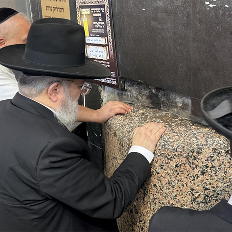 לקראת זמן אלול | מורנו הגרמ"ח מאזוז העתיר על ציוני התנאים