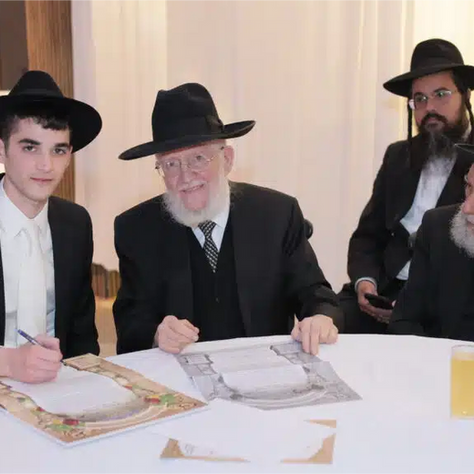 שידוך משמים | נישואי נכדת רבנו הגדול עם תלמיד הישיבה