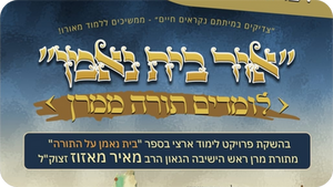 ממשיכים את האור |  מיזם הענק "אוֹר בָּיִת נֶאֱמָן" יוצא לדרך