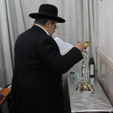 "דתנו רבנן" | הדלקת נר ראשון בישיבה הקדושה "לבנימין אמר" בברכיה