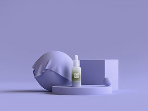 Brand Bottle of Serum