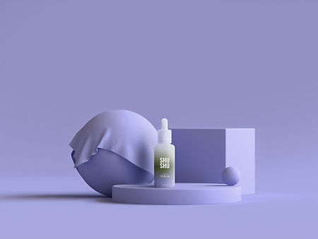 Brand Bottle of Serum
