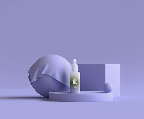 Brand Bottle of Serum
