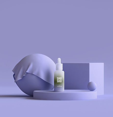 Brand Bottle of Serum