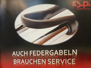 Auch Federgabeln brauchen Service