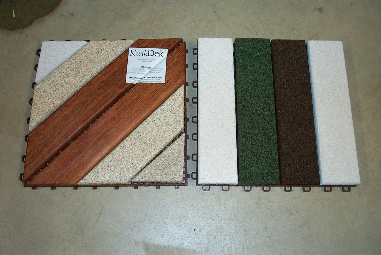 Earth Stone™ Decking Samples