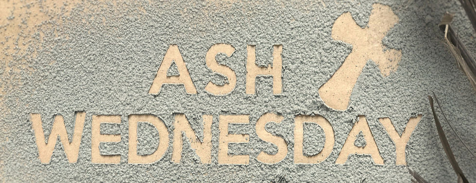Ash Wednesday at Bethesda Lutheran Church, Jewell, Iowa