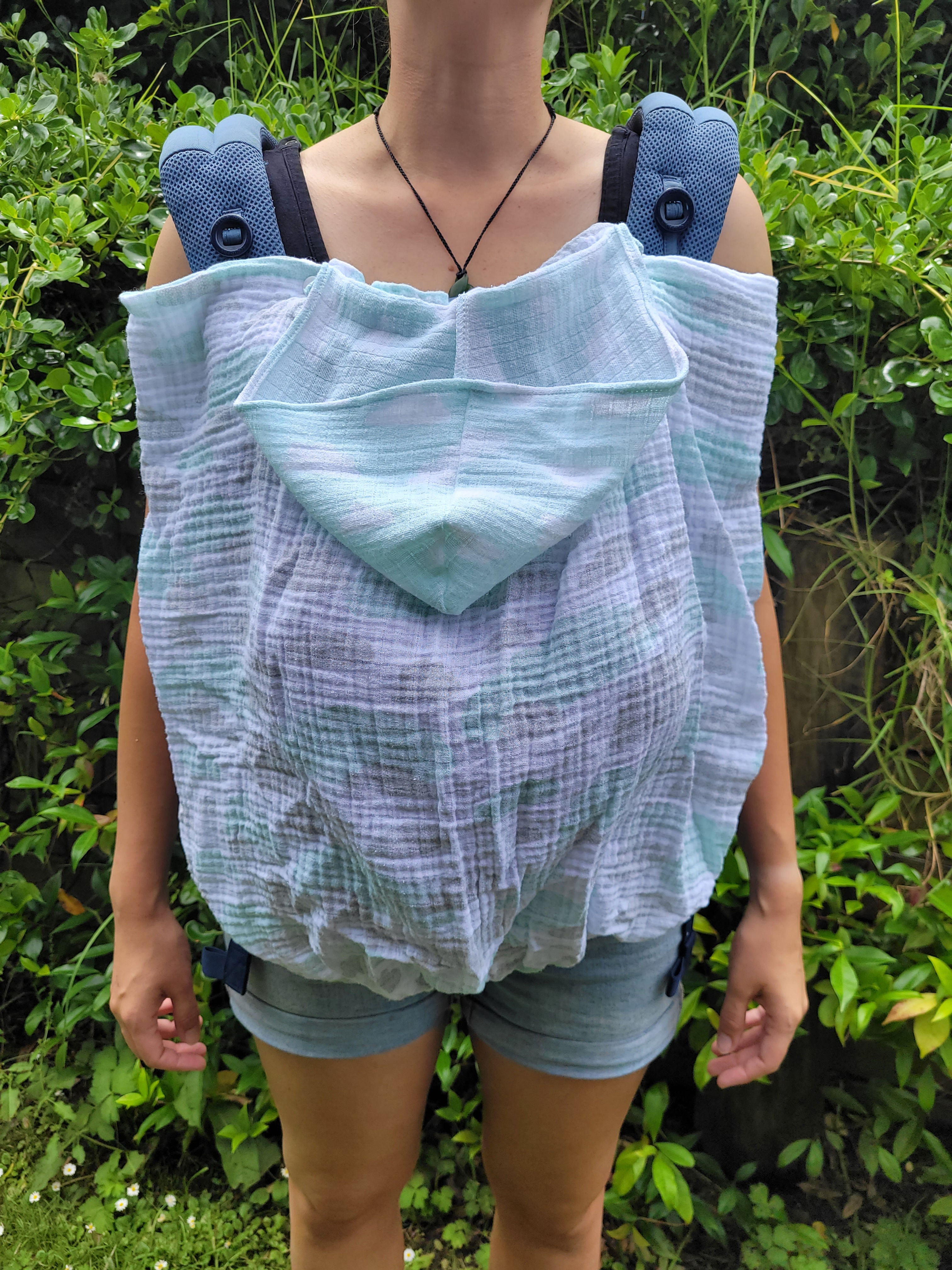 Carrier Cover - Clouds - Summer Weight - 0-6m