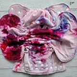 Night Nappy - Red Sky - Hand-dyed - OSFM
