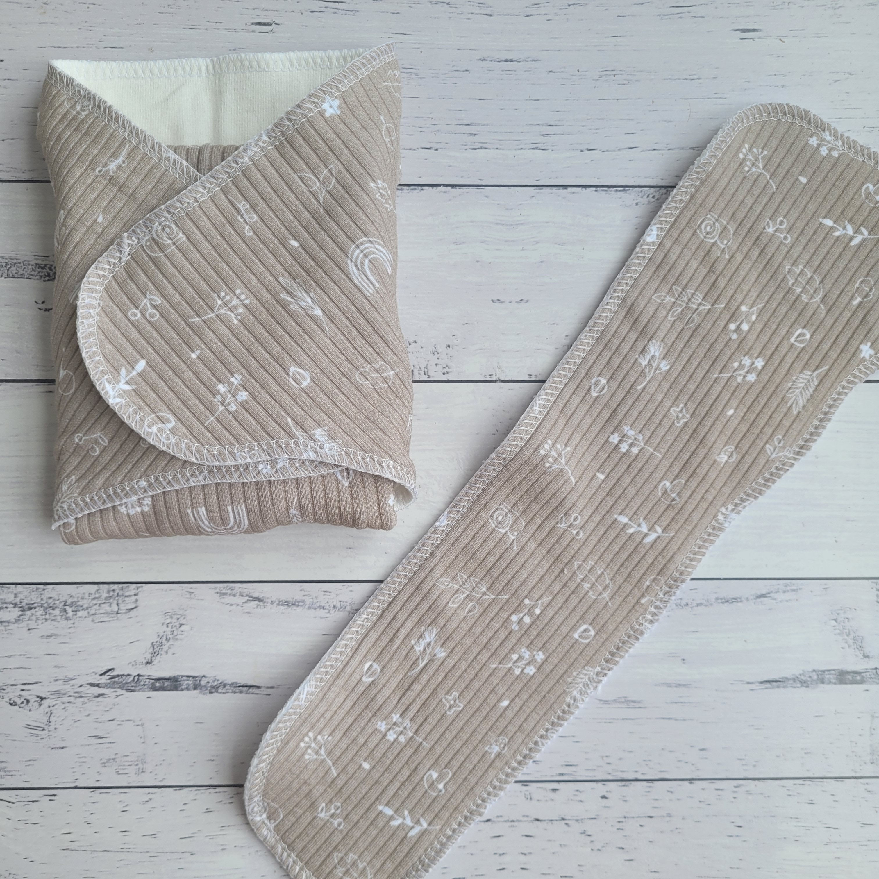 Ribbed Preflat - Beige - OSFM