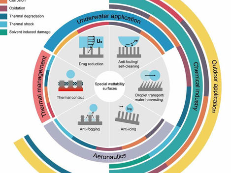 Our review "Strategies for Achieving Real-World Robustness in Topologically Engineered Surfaces with Special Wettability" has been accepted by Droplet