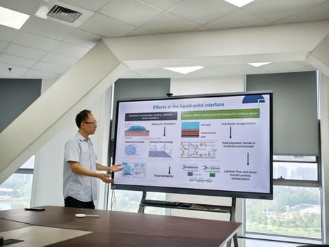 Prof. Kangning Ren was invited to the Henan Academy of Sciences, Organ-on-a-Chip and Drug Translational Research Institute