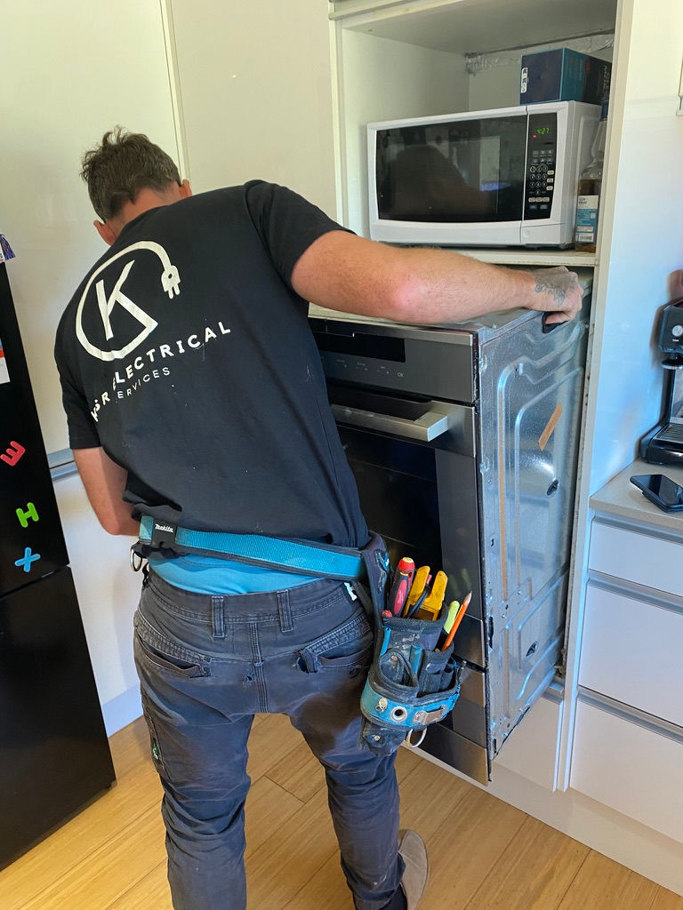 KSR installing oven 