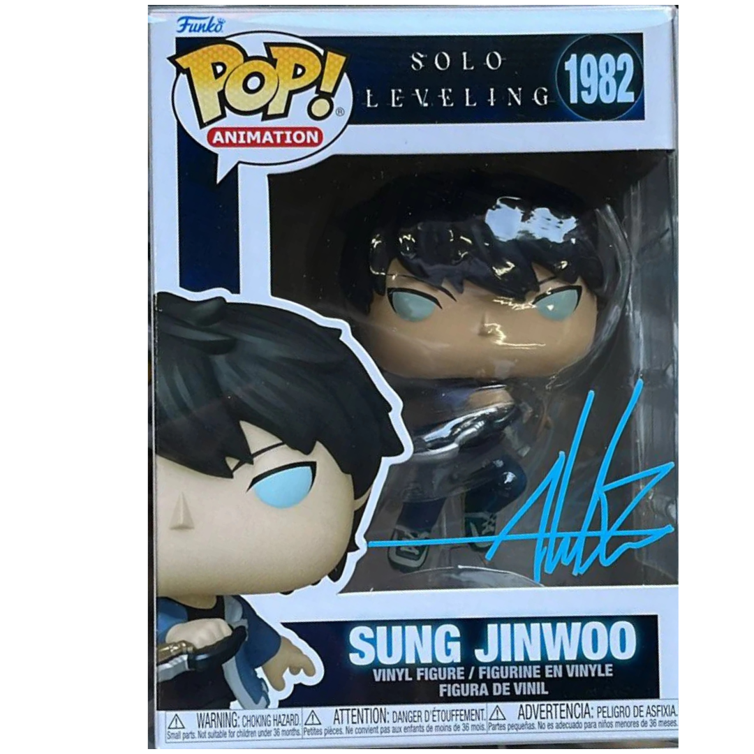 *PRESALE* Sung JinWoo #1982 Funko Signed By Aleks Le