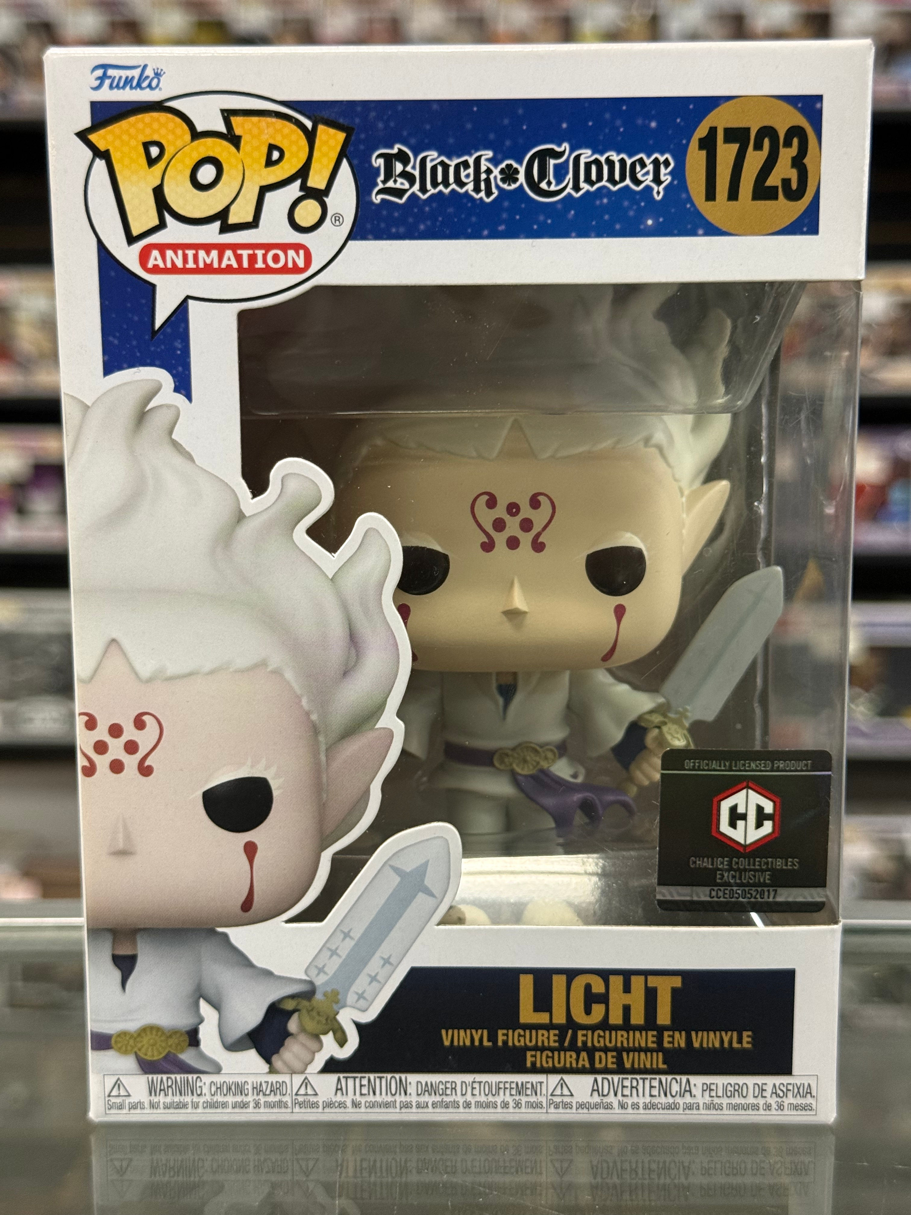 Licht #1723 Black Clover Funko Pop