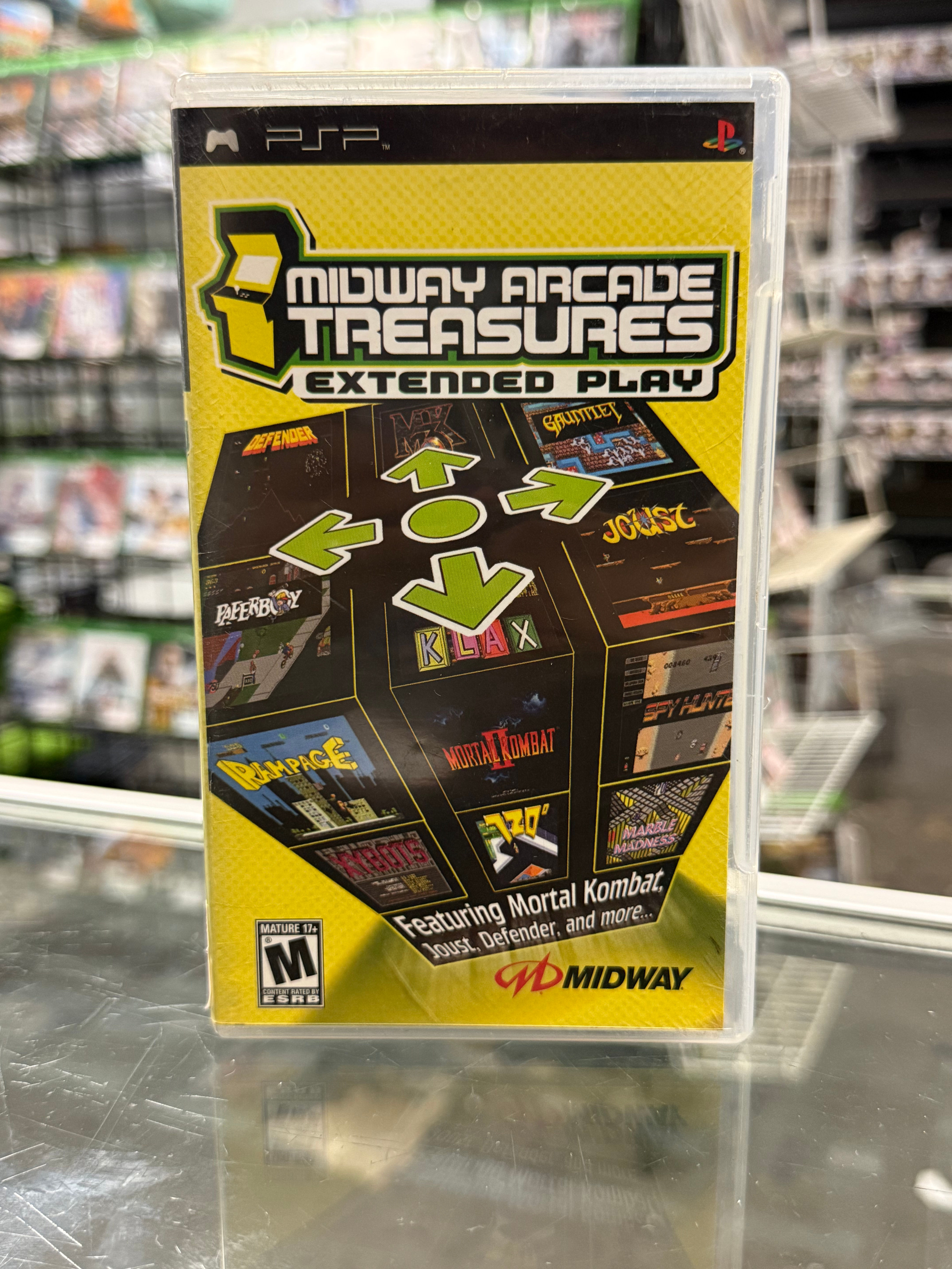 Midway Arcade Treasures Extended Play - PSP