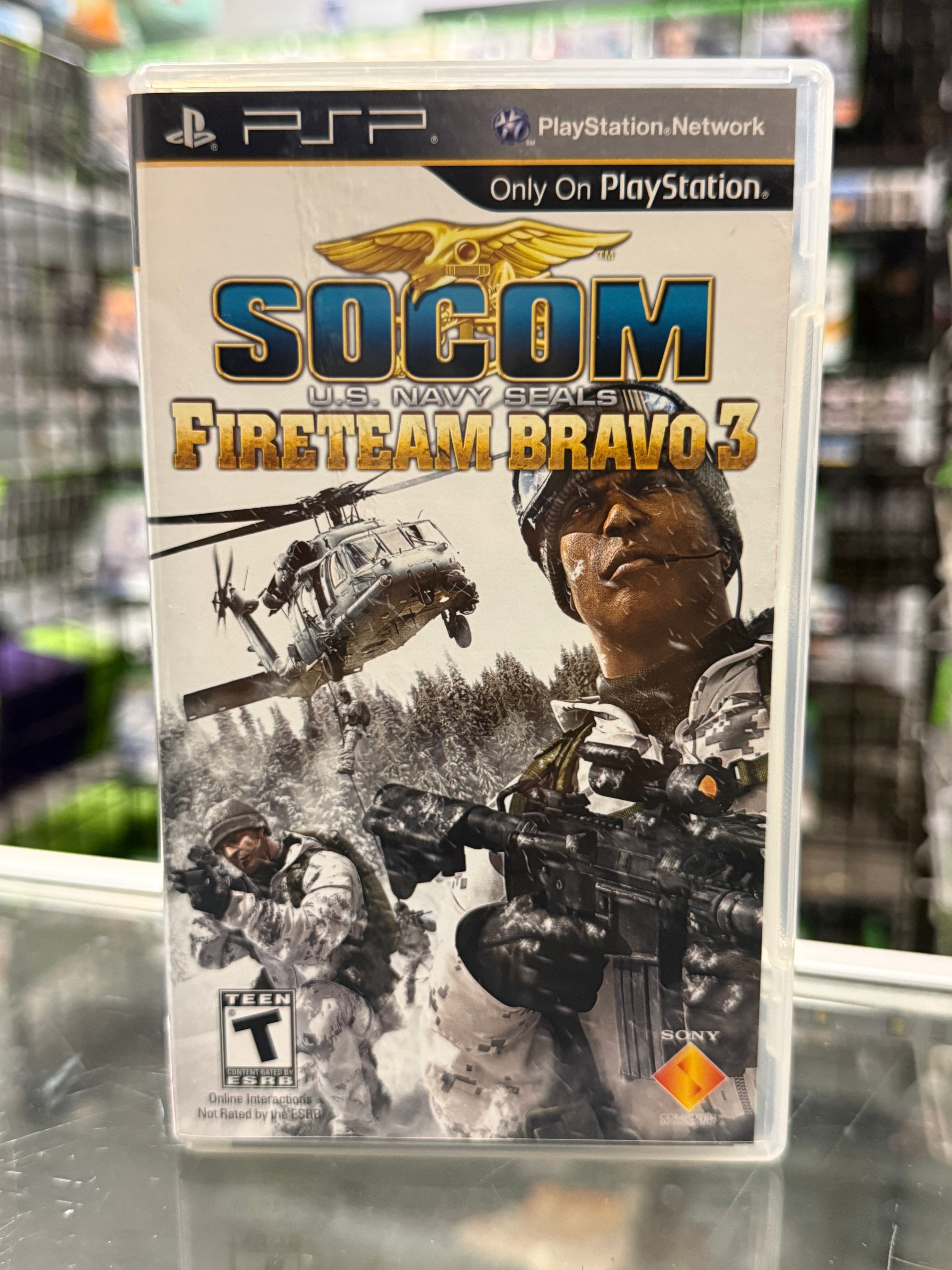 Socom US Navy Seals Fireteam Bravo 3 - PSP